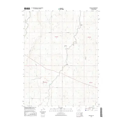 2016 Map of Big Gulch, 2016 Print