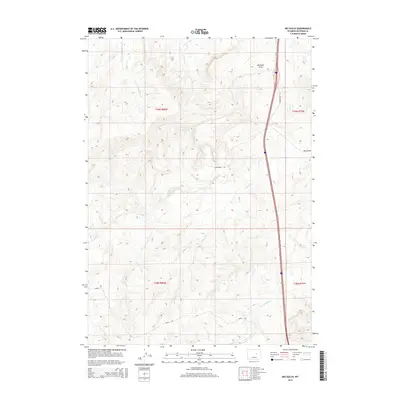 2015 Map of Big Gulch, 2015 Print
