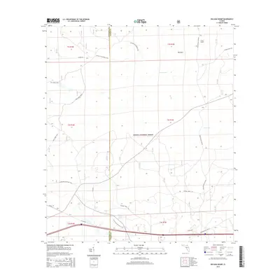 2015 Map of Big Gum Swamp, 2015 Print