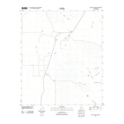 2010 Map of Big Hatchet Peak, 2010 Print