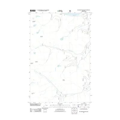 2011 Map of Big Hawk Mountain, 2011 Print