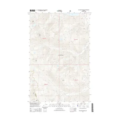 2014 Map of Big Hawk Mountain, 2014 Print