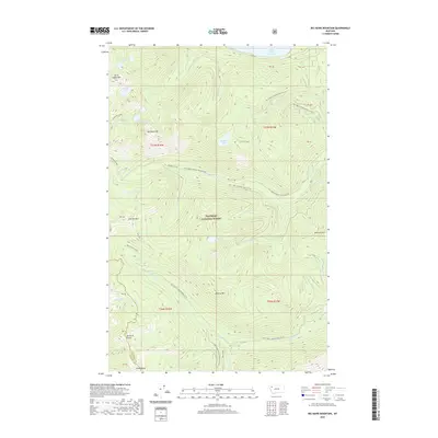 2020 Map of Big Hawk Mountain, 2020 Print