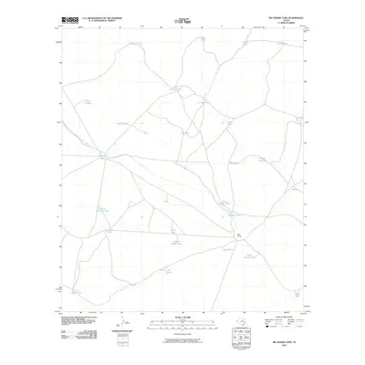 2010 Map of Big Heiser Tank, 2010 Print