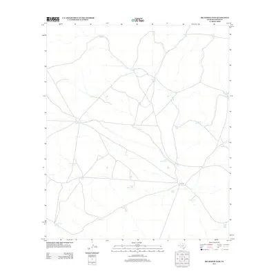 2013 Map of Big Heiser Tank, 2013 Print