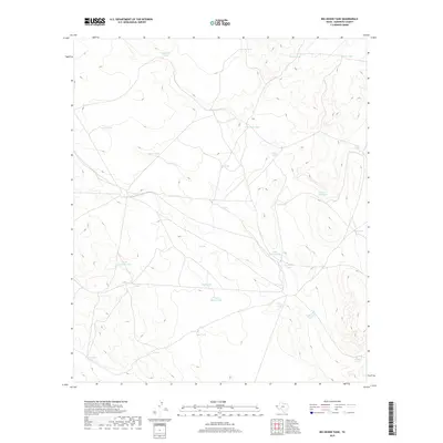 2019 Map of Big Heiser Tank, 2019 Print
