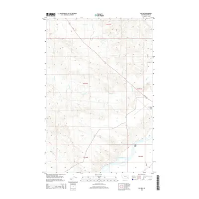 2014 Map of Big Hill, 2014 Print