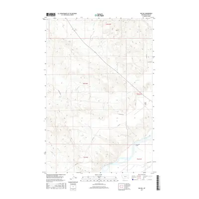 2017 Map of Big Hill, 2017 Print