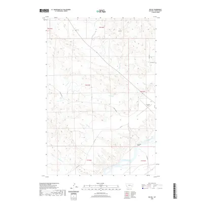2020 Map of Big Hill, 2020 Print