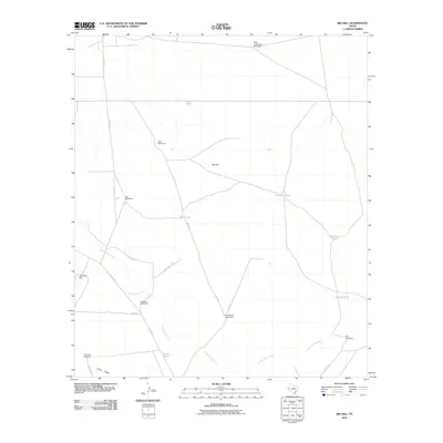 2010 Map of Big Hill, 2010 Print