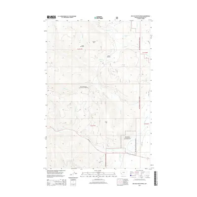 2014 Map of Big Hole Battlefield, 2014 Print