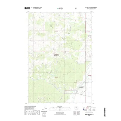 2020 Map of Big Hole Battlefield, 2020 Print