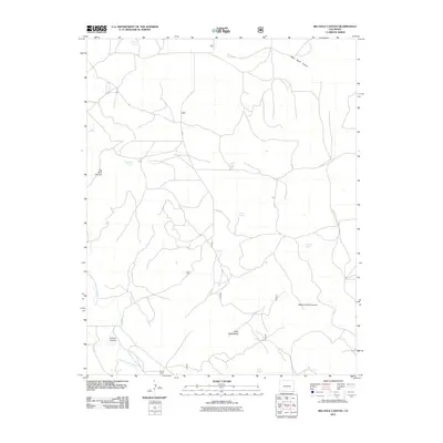 2011 Map of Big Hole Canyon, 2011 Print