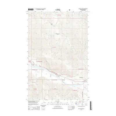 2014 Map of Big Hole Peak, 2014 Print