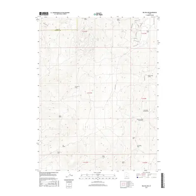2017 Map of Big Hollow, 2017 Print