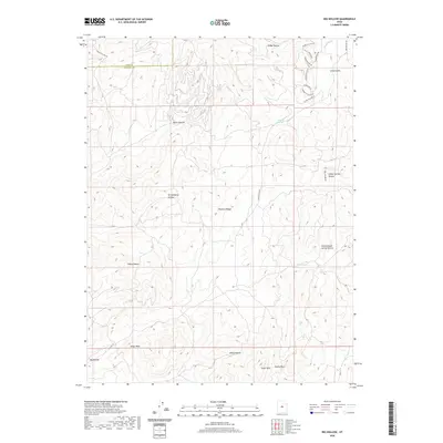2020 Map of Big Hollow, 2020 Print
