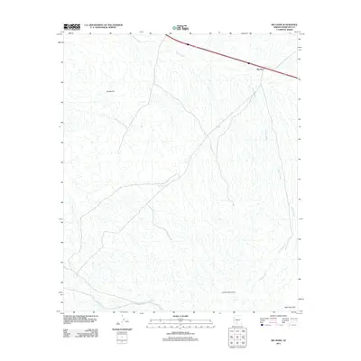 2011 Map of Big Horn, 2011 Print