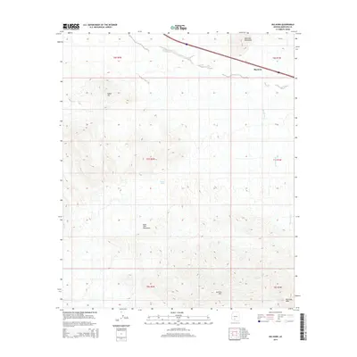 2014 Map of Big Horn, 2014 Print
