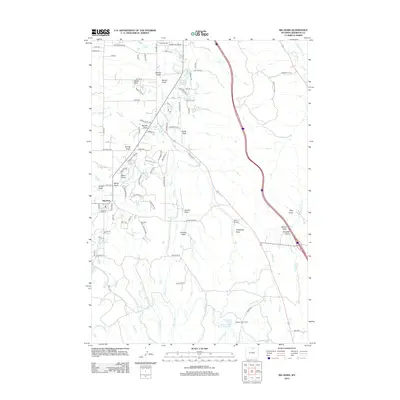2012 Map of Big Horn, 2012 Print