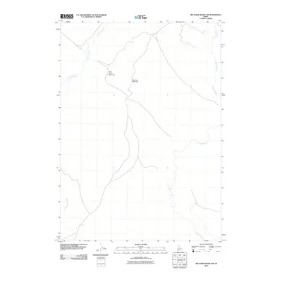 2010 Map of Big Horse Basin Gap, 2010 Print