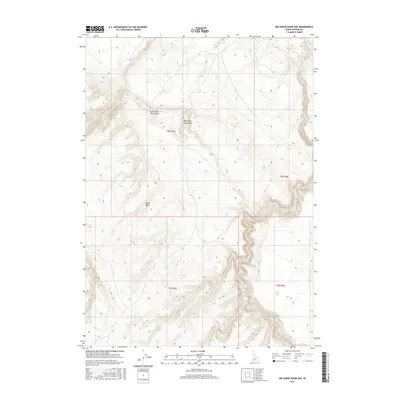 2017 Map of Big Horse Basin Gap, 2017 Print