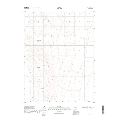 2023 Map of Big Horseshoe, 2023 Print