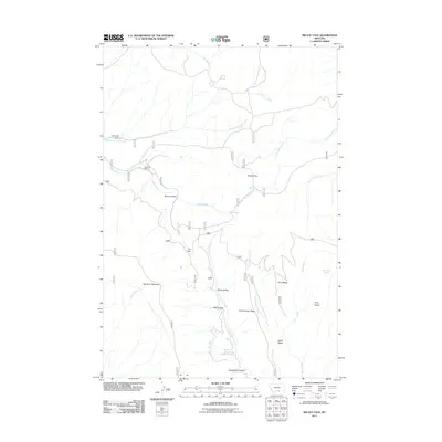 2011 Map of Big Ice Cave, 2011 Print