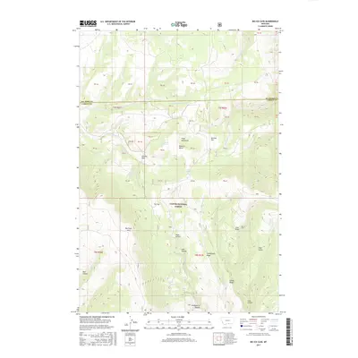 2017 Map of Big Ice Cave, 2017 Print