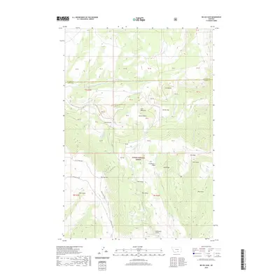 2020 Map of Big Ice Cave, 2020 Print