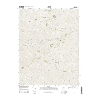 2014 Map of Big Isaac, 2014 Print