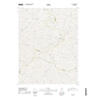2019 Map of Big Isaac, 2019 Print