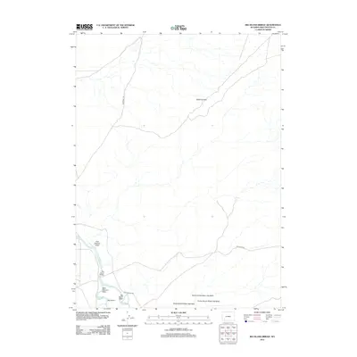 2012 Map of Big Island Bridge, 2012 Print