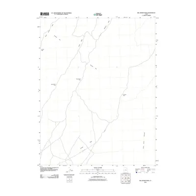 2010 Map of Big Jensen Pass, 2010 Print