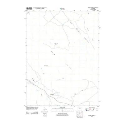 2010 Map of Big Joe Basin, 2010 Print