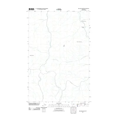 2011 Map of Big John Butte, 2011 Print