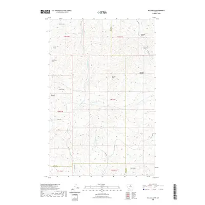 2020 Map of Big John Butte, 2020 Print