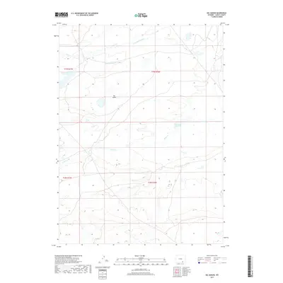 2017 Map of Big Judson, 2017 Print