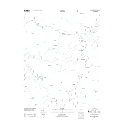 2013 Map of Big Junction, 2013 Print