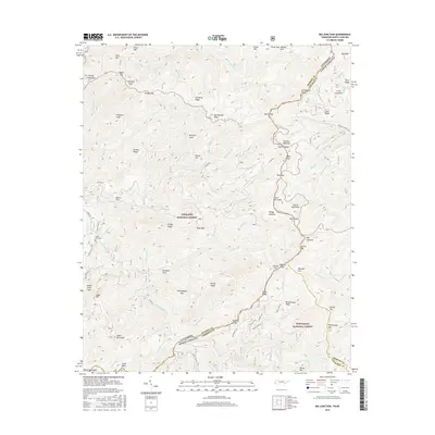 2016 Map of Big Junction, 2016 Print
