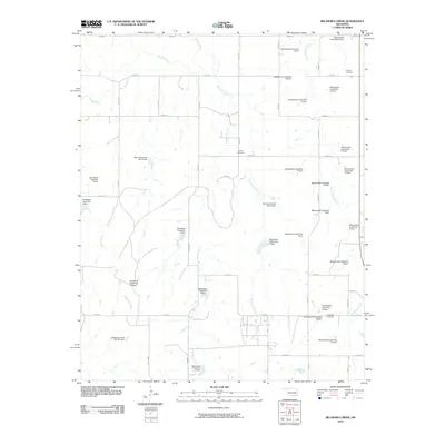 2010 Map of Big Kiowa Creek, 2010 Print