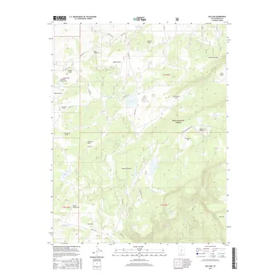 2017 Map of Big Lake, 2017 Print