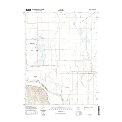 2015 Map of Big Lake, 2015 Print