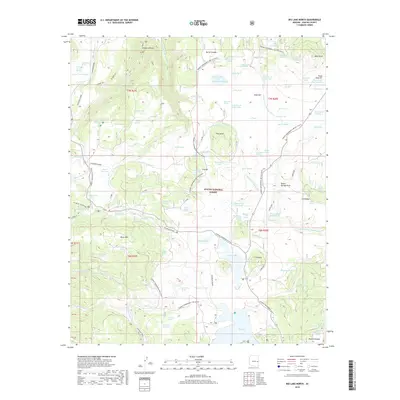 2018 Map of Big Lake North, 2018 Print