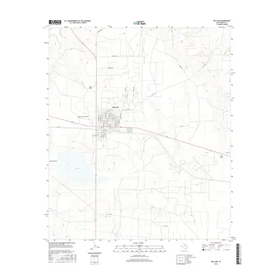 2016 Map of Big Lake, 2016 Print