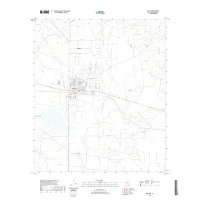 2019 Map of Big Lake, 2019 Print
