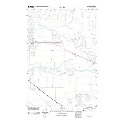 2010 Map of Big Lake, 2010 Print