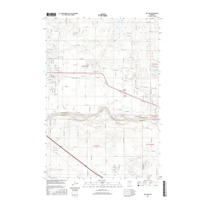 2016 Map of Big Lake, 2016 Print