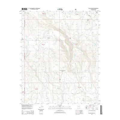2014 Map of Big Lake South, 2014 Print