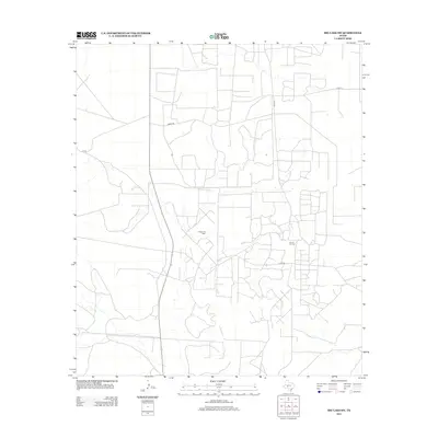 2012 Map of Big Lake SW, 2012 Print