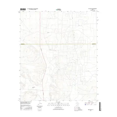 2016 Map of Big Lake SW, 2016 Print